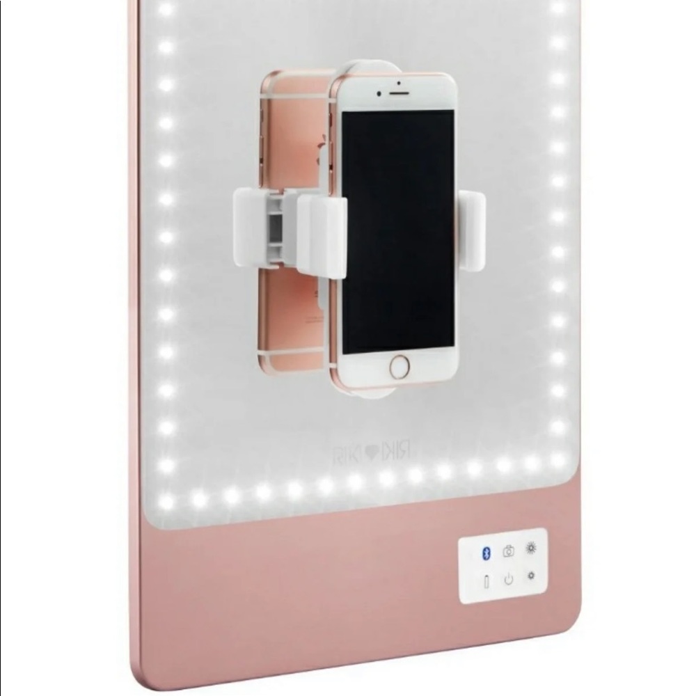 Riki Skinny Rose Gold Mirror